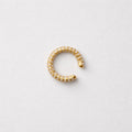 Ear Cuff acciaio inox strass