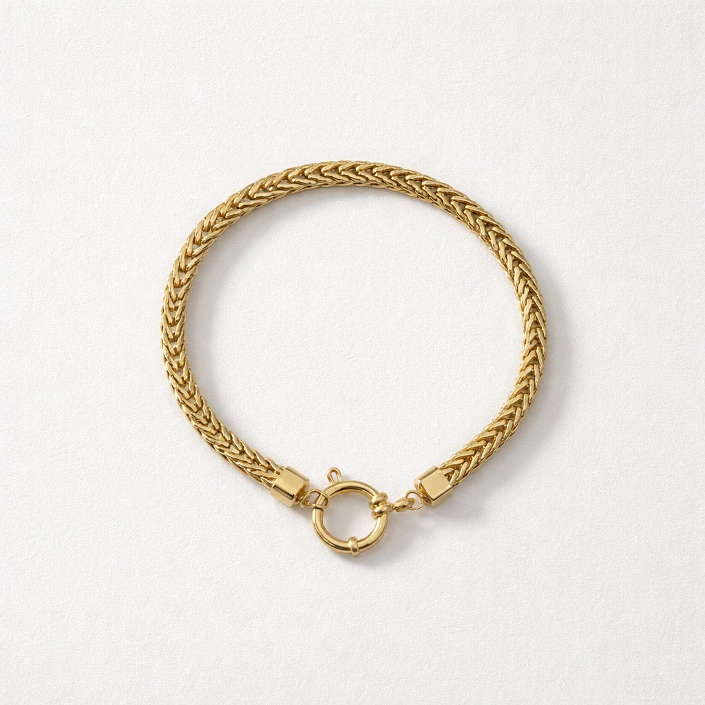 Bracciale a catena in acciaio inox