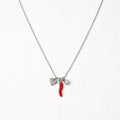 Collana acciaio inox cornetto