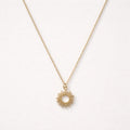 Collana acciaio inox sole