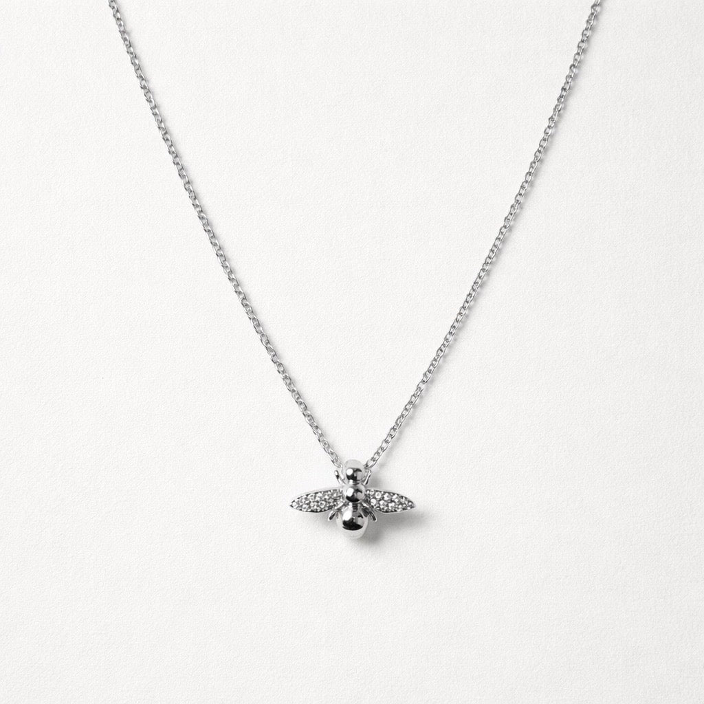 Collana in acciaio inox con apina