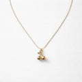 Collana in acciaio inox ciliegia