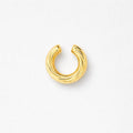 Ear Cuff in acciaio inox attorcigliato
