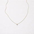 Collana acciaio inox con mini zircone
