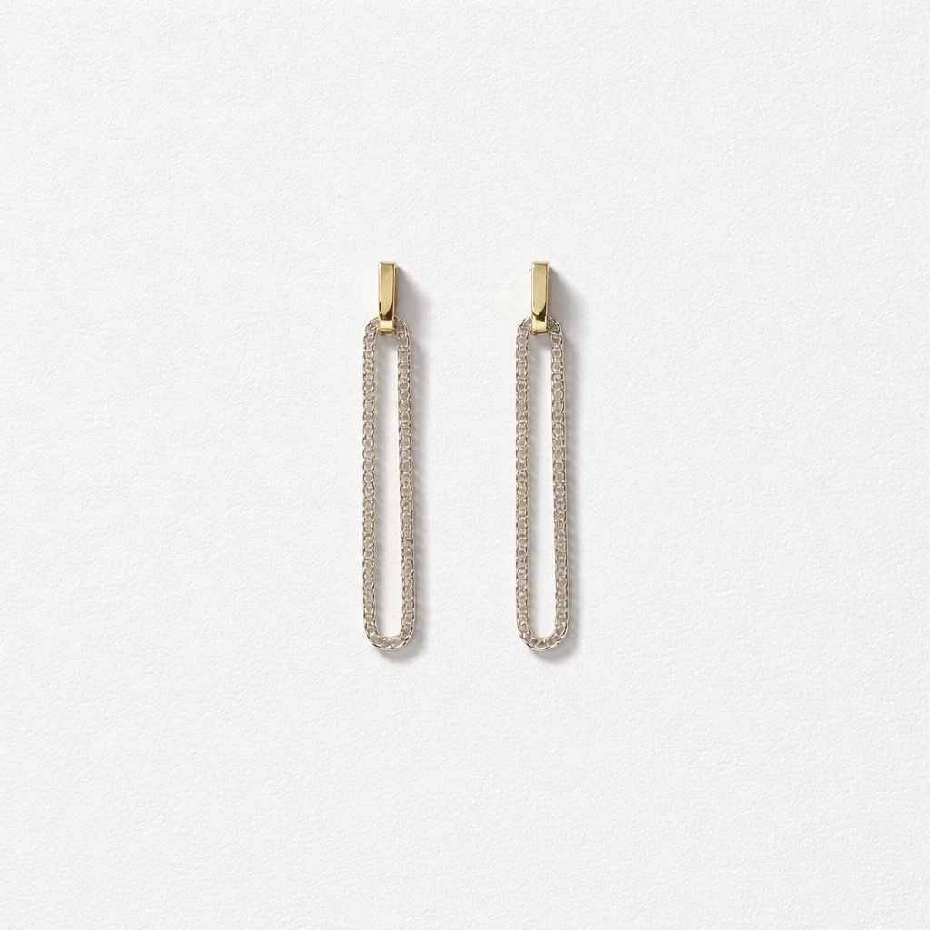 Orecchini in acciaio inox design elegante