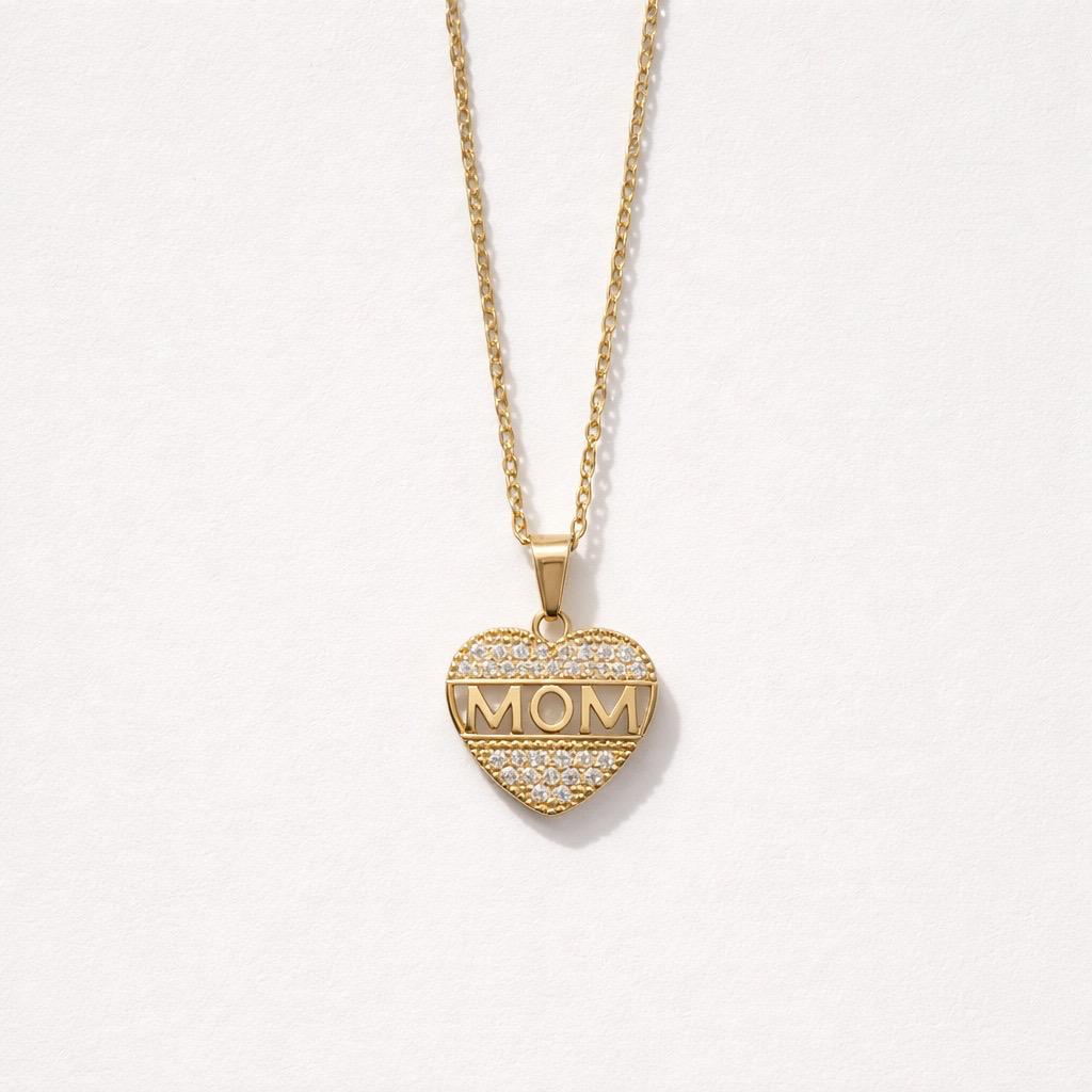 Collana regolabile acciaio mom