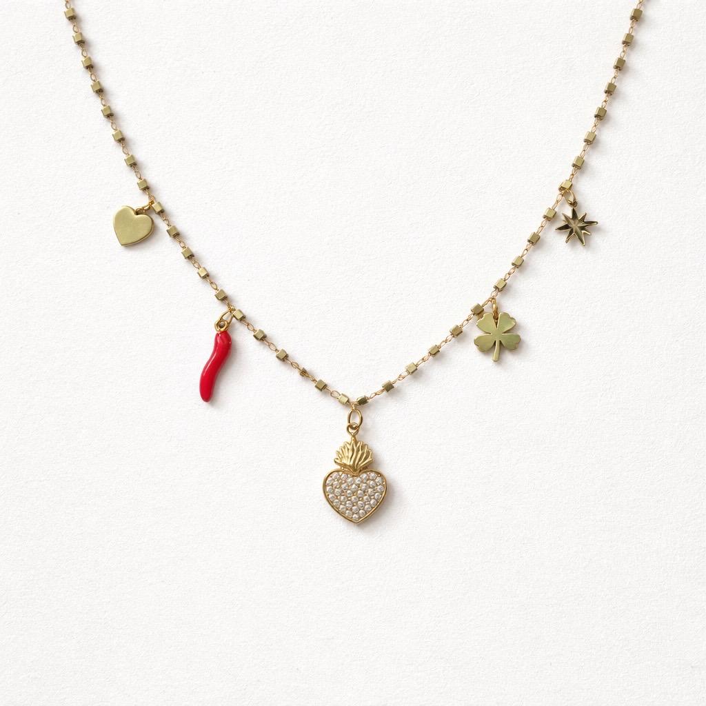 Collana regolabile dadini
