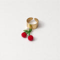 Anello acciaio fascia ciliegie