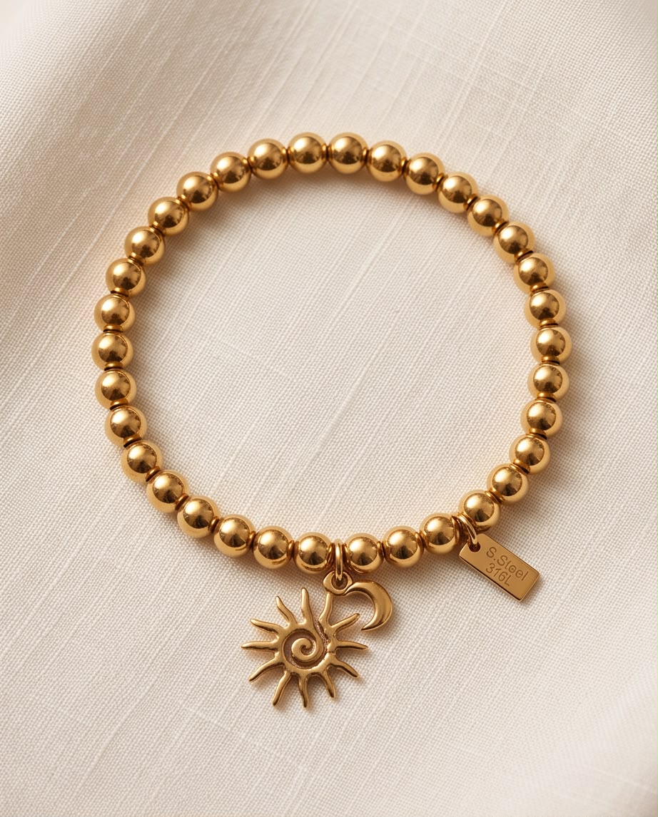 Bracciale SoleLuna elastico