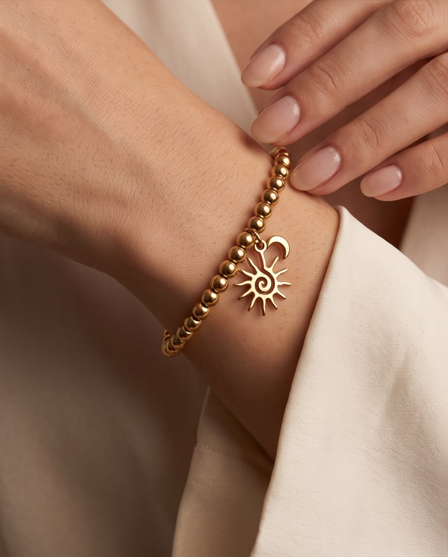 Bracciale SoleLuna elastico
