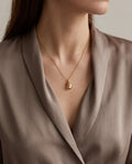 Collana acciaio inox con pendente
